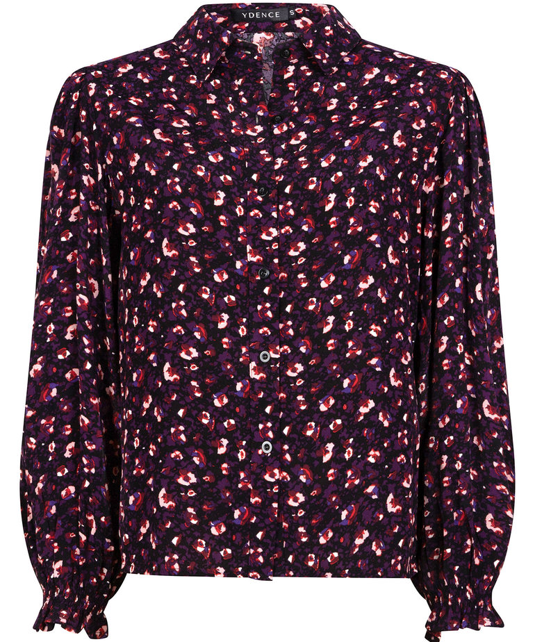 Ydence Ydence Blouse Coco - Black Print