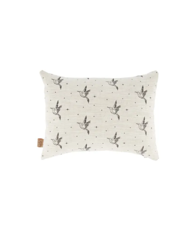 Zusss Kussen Kerstkus Vogels - Zand