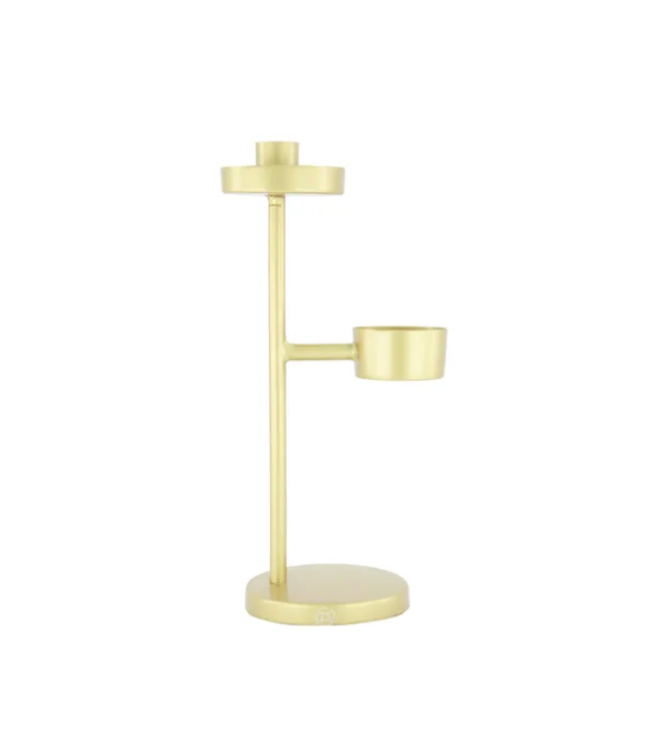 Zusss Metalen Kandelaar - Goud