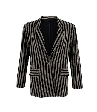 Black Colour BCmuse Blazer - Gold/Black