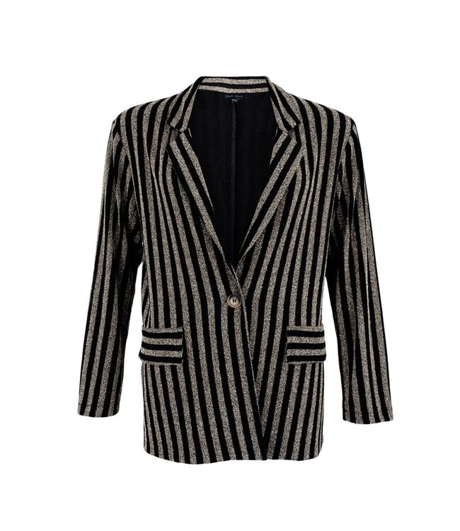 Black Colour BCmuse Blazer - Gold/Black