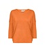 MilaSZ R-Neck Pullover - Dusty Orange