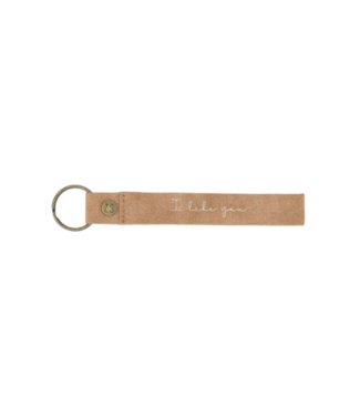 Zusss Sleutelhanger I Like You - Camel