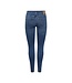 Pieces PCDelly Skinny Mid Waist - Medium Blue