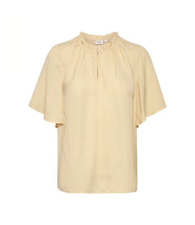 Saint Tropez BrianaSZ Flared Blouse - Creme