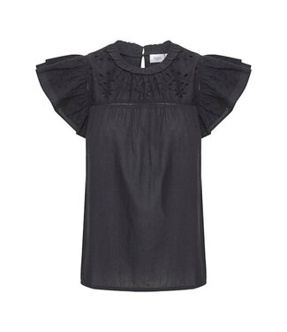 Saint Tropez TillySZ SS Blouse - Black