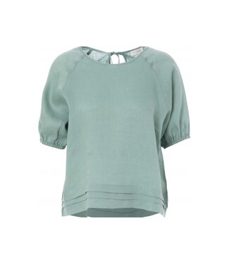 JCSophie Thelma Blouse - Aqua Ocean