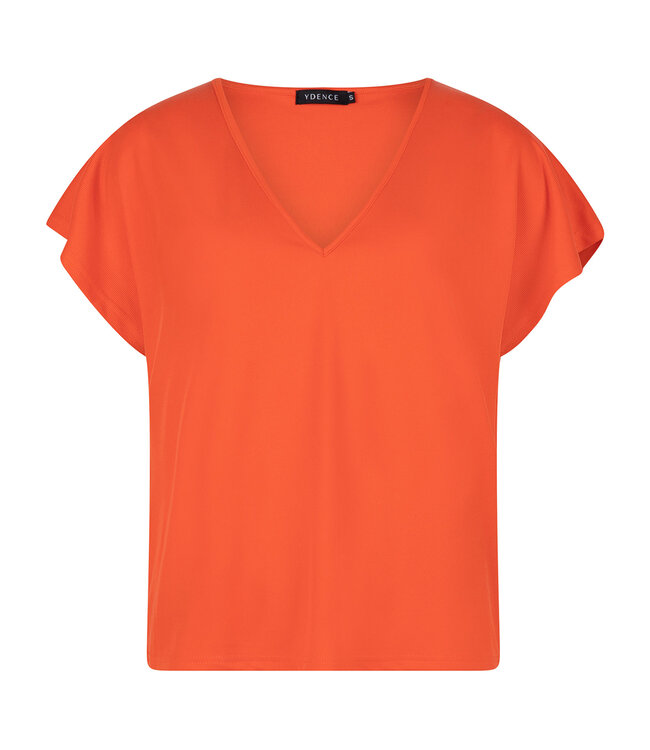 Ydence Top Moe - Coral Red