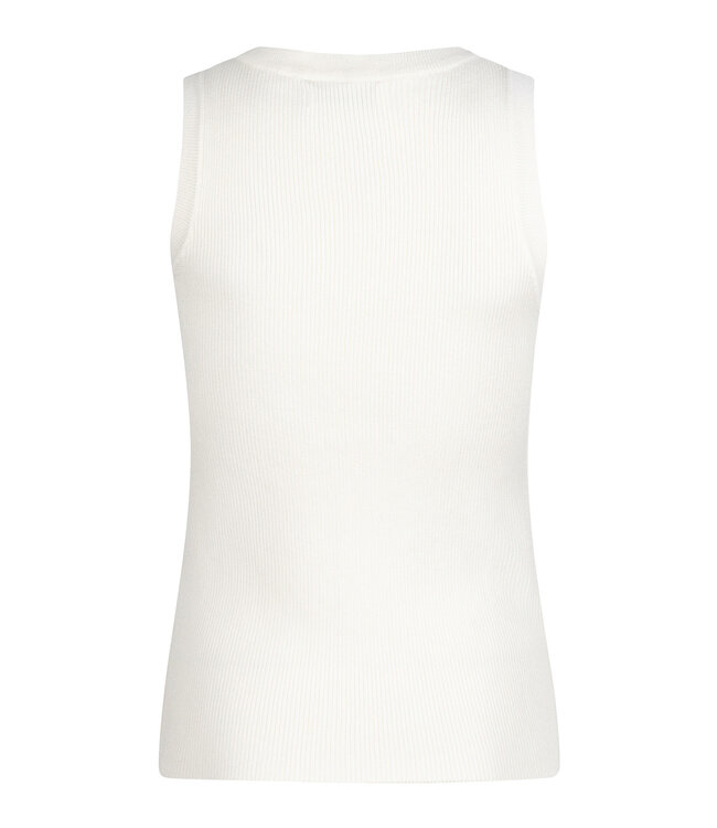 Ydence Knitted Top Keely - Off White