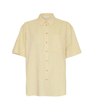 Moss Copenhagen MSCHGinia 2/4 Shirt - Golden Green