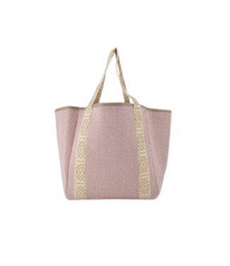 Marbella Raffia Bag - Lila Full