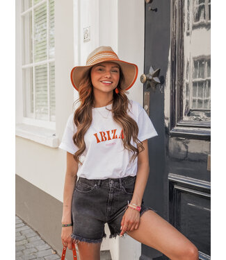 Pinned by K T-Shirt Ibiza Bohemia - Orange Velvet