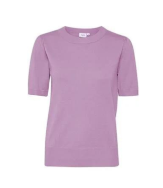 Saint Tropez Mila Short Sleeve Pullover - Mulberry