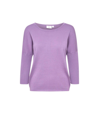 Saint Tropez MilaSZ R-Neck Pullover - Mulberry