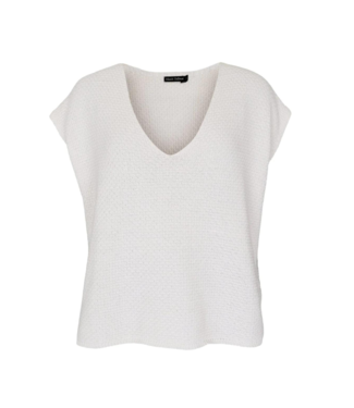 Black Colour BcKitty Knit Top - Off White