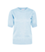 Saint Tropez Mila Short Sleeve Pullover - Heather Melange