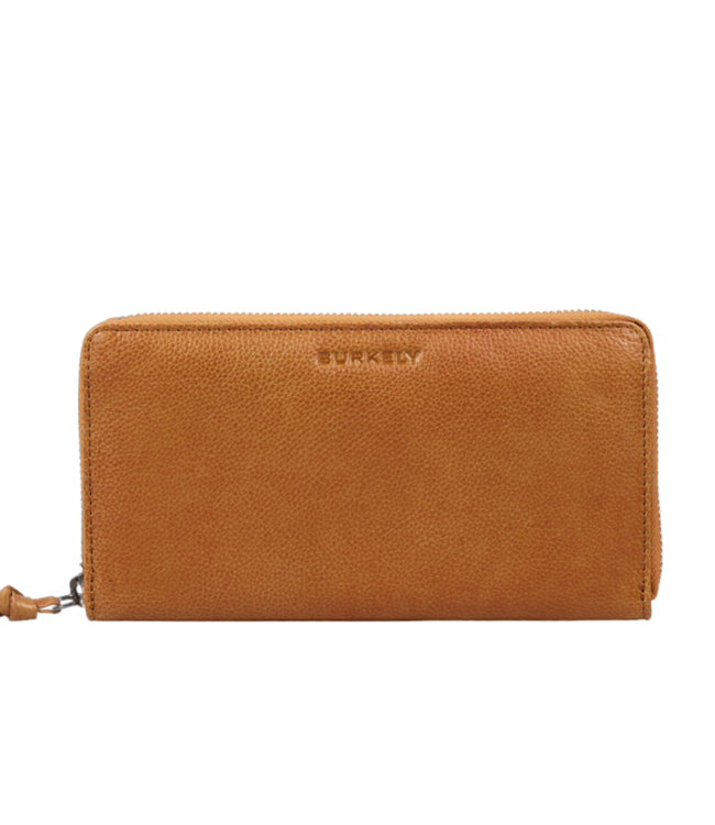 Burkely Large Zip Around Wallet - Cognac