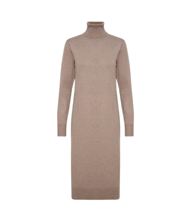 Saint Tropez MilaSZ Roll Neck Long Dress - Atmos Melange