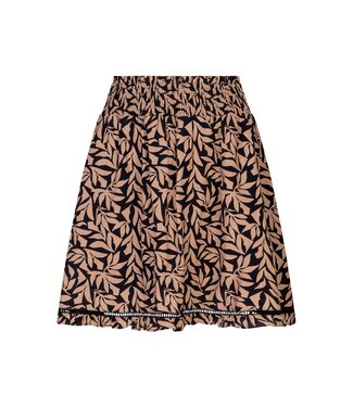 Ydence Skirt Florentine - Taupe Leaves