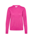 Saint Tropez Kila Longsleeve Shimmer Pullover - Fuchsia Fedora