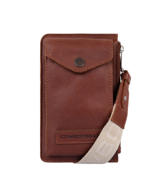 Cowboysbag Phone Bag Hanna - Cognac