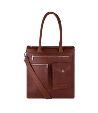 Cowboysbag Laptop Bag Hudson - Cognac