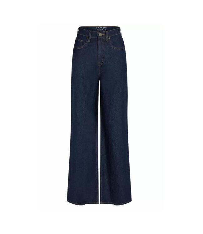 Sisters Point Owi Jeans - Unwashed Blue
