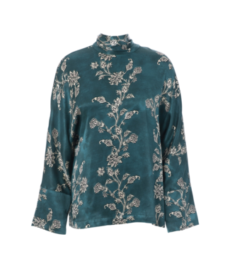 JCSophie Breezy Blouse - Emerald Vines