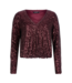 Ydence Top Gigi - Wine Red