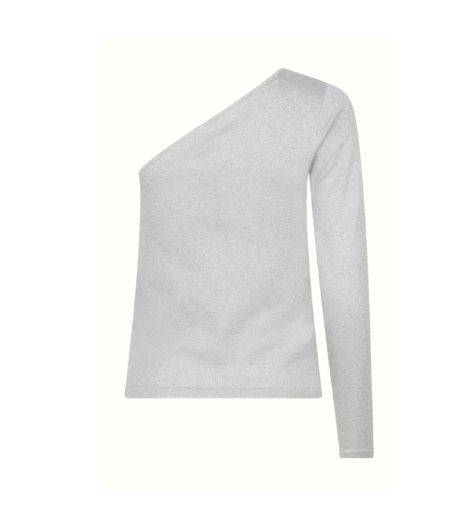 Ydence Knitted Top Naya - Silver/Grey