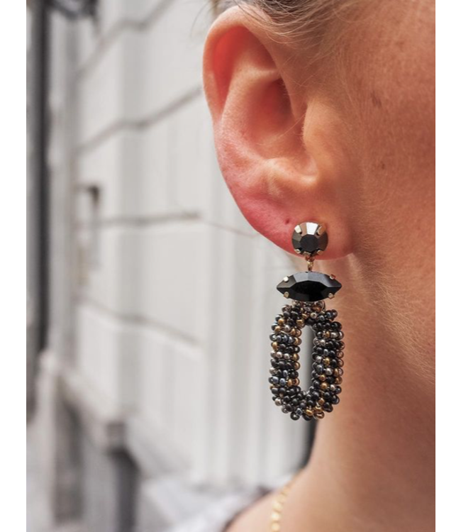 Biba Oorbellen Kimmy - Black
