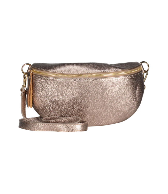 Color Club Bum Bag Big - Metallic Bronze