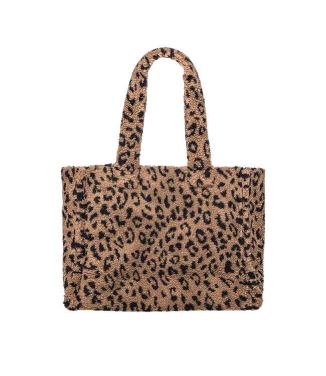 Color Club Teddy Tote Bag - Leopard
