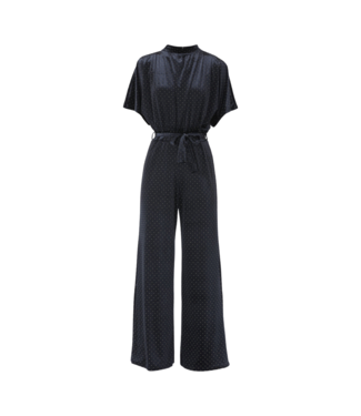 Sisters Point Girl Jumpsuit - Black/Gold