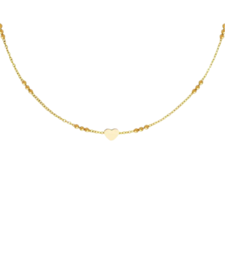 Ketting Dotty - Goud