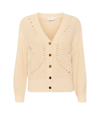 Saint Tropez Cecilja Cardigan - Creme