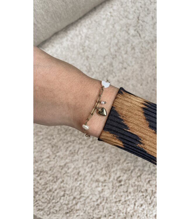 Color Club Armband Charm - Gold