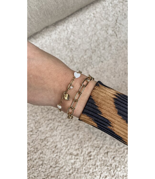 Color Club Armband Charm - Gold