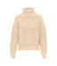 Saint Tropez Cloudy Rollneck Pullover - Creme