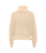 Saint Tropez Cloudy Rollneck Pullover - Creme