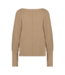 Nukus Batwing Pullover Lurex - Camel