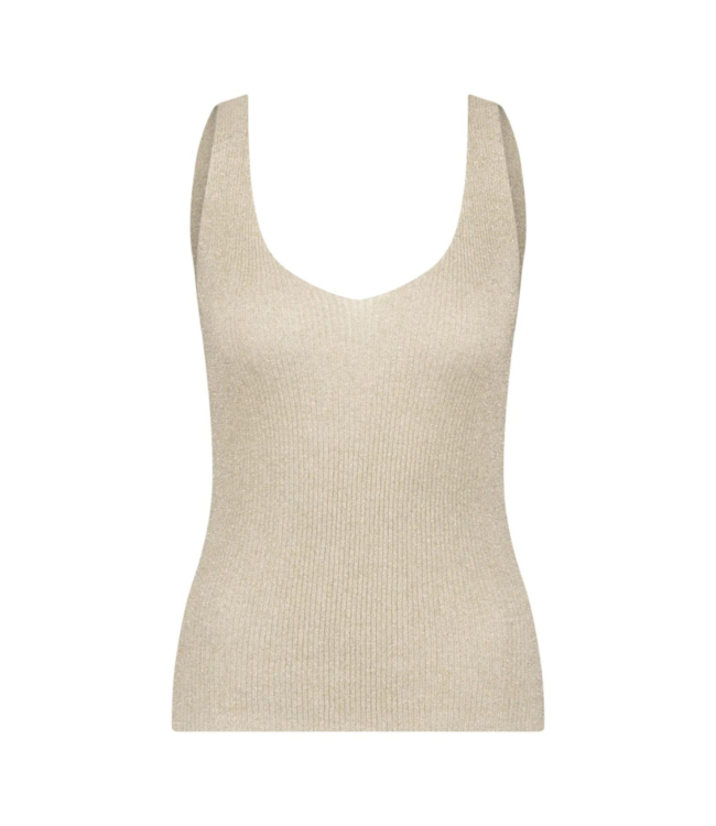 Nukus Debby Singlet Lurex - Sand