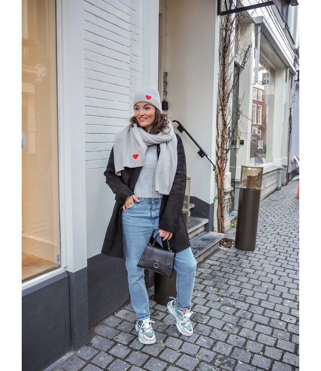 Pieces Bella High Waist Jeans - Light Blue Denim