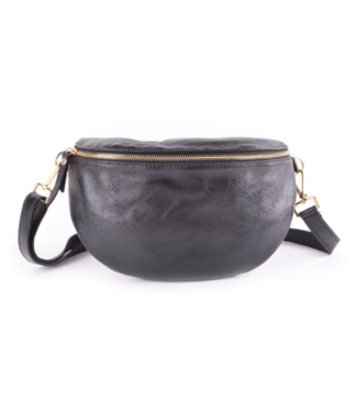 Bum Bag Clara - Metallic Black