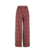 Zusss Broek met Ikat Print - Zand/Roodbruin