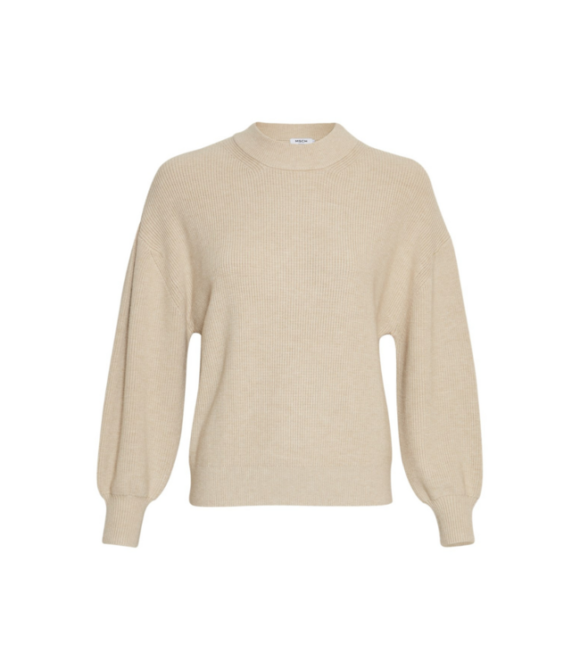 Moss Copenhagen Acentia Rachelle Pullover - Oatmeal Melange