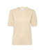 Saint Tropez Mila Short Sleeve Pullover - Jojoba Melange