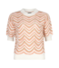 Ydence Knitted Top Josie - Nude/Off White