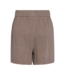 Pieces Vinsty HW Linen Shorts - Fossil