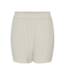 Pieces Vinsty HW Linen Shorts - Oatmeal